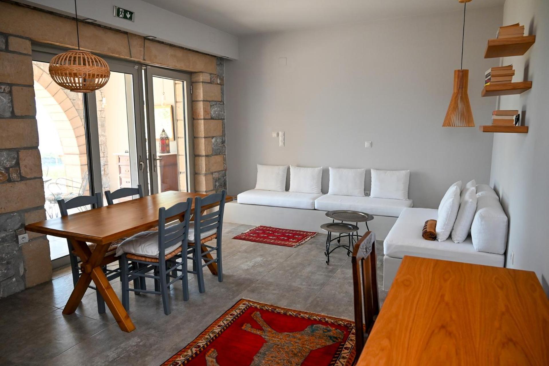 Villa Athina'S Stone House In Kardamyli Exterior foto